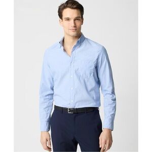 J. Crew Slim Flex Casual Shirt Waterfall Blue
